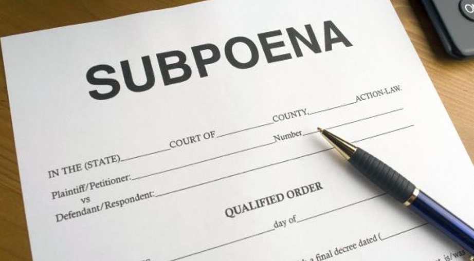 What Happens If You Are Subpoenaed? Cook Attorneys