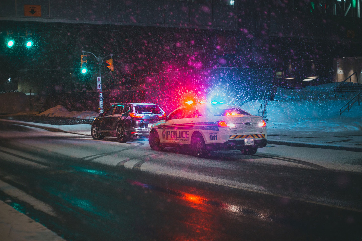 Police HeadLights at Night: Can Cops Hide With Their Lights Off? - Cook  Attorneys